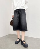 【ユーバイ スピック&スパン/U by Spick&Span】のハーフパンツデニム 人気、トレンドファッション・服の通販 founy(ファニー) ファッション Fashion レディースファッション WOMEN パンツ Pants ハーフ / ショートパンツ Short Pants 2024年 2024 2024-2025秋冬・A/W Aw/Autumn/Winter/Fw/Fall/2024-2025 シューズ Shoes ソックス Socks トレンド Trend バランス Balance フラット Flat thumbnail ブラック|ID: prp329100004176594 ipo3291000000028941271