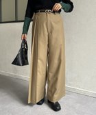 【ゼヴォン/Thevon】のアシメプリーツスラックスパンツ 人気、トレンドファッション・服の通販 founy(ファニー) ファッション Fashion レディースファッション WOMEN パンツ Pants 2024年 2024 2024-2025秋冬・A/W Aw/Autumn/Winter/Fw/Fall/2024-2025 A/W・秋冬 Aw・Autumn/Winter・Fw・Fall-Winter スウェット Sweat スラックス Slacks トレンド Trend プリーツ Pleats ベーシック Basic ポケット Pocket 楽ちん Easy thumbnail ベージュ|ID: prp329100004176695 ipo3291000000028941633