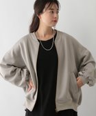 【その他のブランド/Other】の上品ジップブルゾン/129675 人気、トレンドファッション・服の通販 founy(ファニー) ファッション Fashion レディースファッション WOMEN アウター Coat Outerwear ブルゾン Blouson/Jackets おすすめ Recommend なめらか Smooth ブルゾン Blouson リラックス Relax ワイド Wide エレガント 上品 Elegant thumbnail ベージュ52|ID: prp329100004176857 ipo3291000000028942294