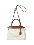 【リリーブラウン/Lily Brown】の2WAYロゴ入りトート 人気、トレンドファッション・服の通販 founy(ファニー) ファッション Fashion レディースファッション WOMEN バッグ Bag ツイード Tweed ホリデーシーズン Holiday ポーチ Pouch 財布 Wallet thumbnail CML[038]|ID: prp329100004176884 ipo3291000000028942398