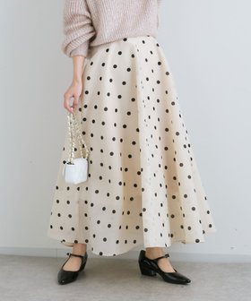 【ラブティックボンボン/La boutique BonBon】のオーガンサーキュラースカート 人気、トレンドファッション・服の通販 founy(ファニー) ファッション Fashion レディースファッション WOMEN スカート Skirt おすすめ Recommend クロップド Cropped トレンド Trend フェミニン Feminine ポケット Pocket エレガント 上品 Elegant |ID:prp329100004177027