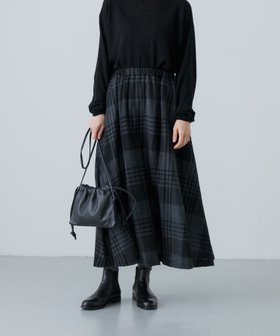 【かぐれ/kagure / URBAN RESEARCH】のウールビッグチェックフレアスカート 人気、トレンドファッション・服の通販 founy(ファニー) ファッション Fashion レディースファッション WOMEN スカート Skirt Aライン/フレアスカート Flared A-Line Skirts 2024年 2024 2024-2025秋冬・A/W Aw/Autumn/Winter/Fw/Fall/2024-2025 A/W・秋冬 Aw・Autumn/Winter・Fw・Fall-Winter 冬 Winter おすすめ Recommend キュプラ Cupra シンプル Simple チェック Check ドレープ Drape フレア Flare ポケット Pocket |ID:prp329100004177209