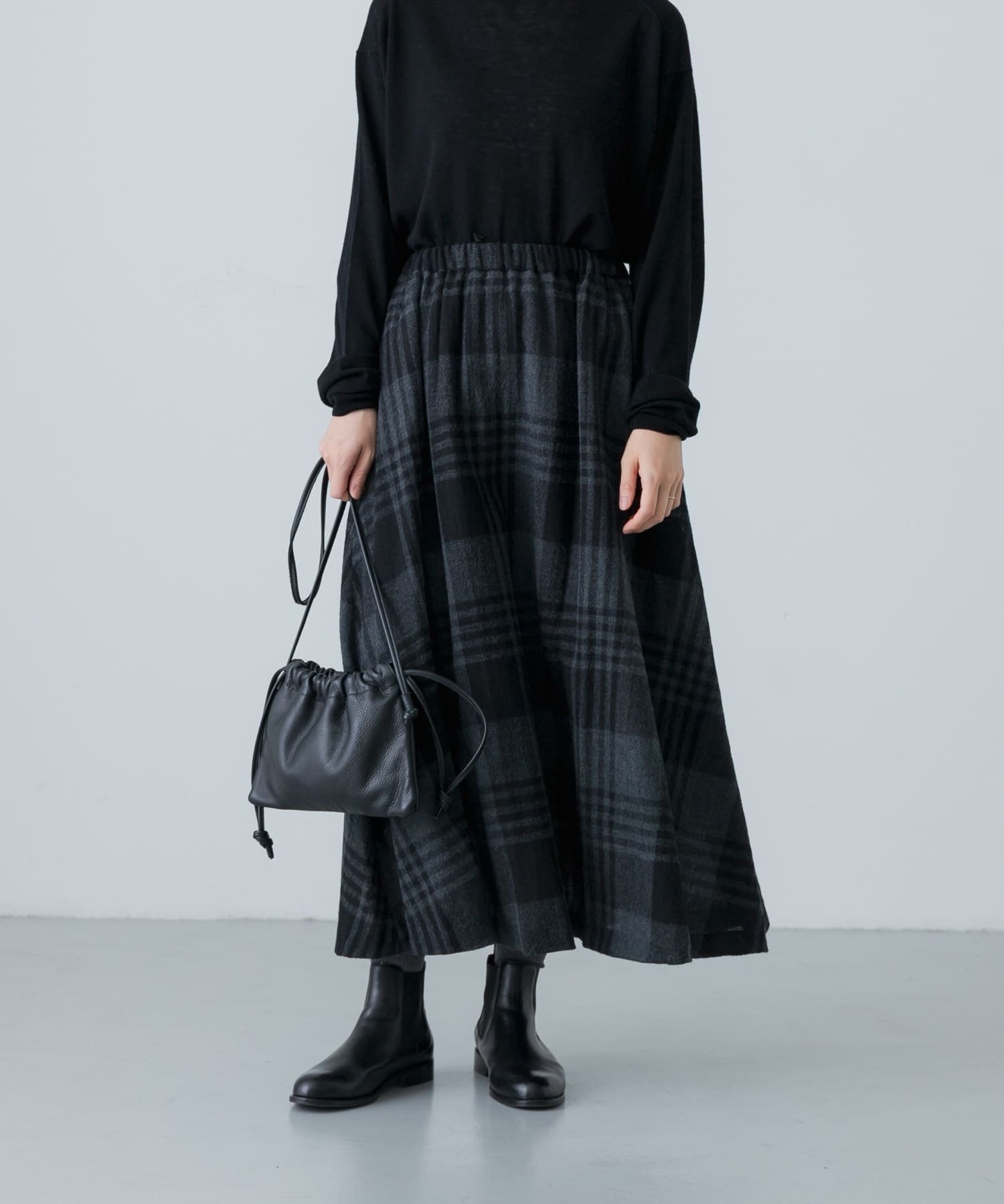 【かぐれ/kagure / URBAN RESEARCH】のウールビッグチェックフレアスカート 人気、トレンドファッション・服の通販 founy(ファニー) 　ファッション　Fashion　レディースファッション　WOMEN　スカート　Skirt　Aライン/フレアスカート　Flared A-Line Skirts　2024年　2024　2024-2025秋冬・A/W　Aw/Autumn/Winter/Fw/Fall/2024-2025　A/W・秋冬　Aw・Autumn/Winter・Fw・Fall-Winter　冬　Winter　おすすめ　Recommend　キュプラ　Cupra　シンプル　Simple　チェック　Check　ドレープ　Drape　フレア　Flare　ポケット　Pocket　 other-1|ID: prp329100004177209 ipo3291000000028943627