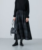 【かぐれ/kagure / URBAN RESEARCH】のウールビッグチェックフレアスカート 人気、トレンドファッション・服の通販 founy(ファニー) ファッション Fashion レディースファッション WOMEN スカート Skirt Aライン/フレアスカート Flared A-Line Skirts 2024年 2024 2024-2025秋冬・A/W Aw/Autumn/Winter/Fw/Fall/2024-2025 A/W・秋冬 Aw・Autumn/Winter・Fw・Fall-Winter 冬 Winter おすすめ Recommend キュプラ Cupra シンプル Simple チェック Check ドレープ Drape フレア Flare ポケット Pocket thumbnail CHARCOAL|ID: prp329100004177209 ipo3291000000028943630