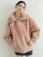 【ファーファー/FURFUR】のボンバージャケット 人気、トレンドファッション・服の通販 founy(ファニー) ファッション Fashion レディースファッション WOMEN アウター Coat Outerwear ジャケット Jackets インナー Inner ジャケット Jacket バランス Balance ボンディング Bonding thumbnail PNK[066]|ID: prp329100004177343 ipo3291000000028944206