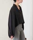 【イエナ/IENA】のキュプラ スキッパー ギャザーフリルブラウス 人気、トレンドファッション・服の通販 founy(ファニー) ファッション Fashion レディースファッション WOMEN トップス・カットソー Tops/Tshirt シャツ/ブラウス Shirts/Blouses 2024年 2024 2024-2025秋冬・A/W Aw/Autumn/Winter/Fw/Fall/2024-2025 キュプラ Cupra ギャザー Gather スキッパー Skipper スタイリッシュ Stylish スリーブ Sleeve ドレープ Drape バルーン Balloon フェミニン Feminine フリル Frills リラックス Relax thumbnail ブラック|ID: prp329100004177776 ipo3291000000028945854