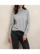 【バナナリパブリック ファクトリーストア/BANANA REPUBLIC FACTORY STORE】のBANANA REPUBLIC FACTORY STORE メリノウール タートルネックセーター 人気、トレンドファッション・服の通販 founy(ファニー) ファッション Fashion レディースファッション WOMEN トップス・カットソー Tops/Tshirt タートルネック Turtleneck シンプル Simple ジャケット Jacket スカーフ Scarf セーター Sweater タートルネック Turtleneck ベスト Vest thumbnail HEATHER_GREY|ID: prp329100004177823 ipo3291000000029508569