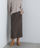 【エヌ ナチュラルビューティーベーシック/N.Natural Beauty basic】の起毛ポケットストレートスカート《S Size Line》 人気、トレンドファッション・服の通販 founy(ファニー) ファッション Fashion レディースファッション WOMEN スカート Skirt シンプル Simple ストレート Straight スリット Slit センター Center ポケット Pocket thumbnail ブラウン|ID: prp329100004177940 ipo3291000000028946449