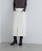 【エヌ ナチュラルビューティーベーシック/N.Natural Beauty basic】の起毛ポケットストレートスカート《S Size Line》 人気、トレンドファッション・服の通販 founy(ファニー) ファッション Fashion レディースファッション WOMEN スカート Skirt シンプル Simple ストレート Straight スリット Slit センター Center ポケット Pocket thumbnail オフ1|ID: prp329100004177940 ipo3291000000028946450