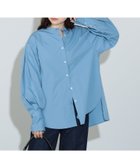 【ビームス ハート/BEAMS HEART】のノーカラー タックスリーブ シャツ 人気、トレンドファッション・服の通販 founy(ファニー) ファッション Fashion レディースファッション WOMEN トップス・カットソー Tops/Tshirt シャツ/ブラウス Shirts/Blouses カフス Cuffs クール Cool スタイリッシュ Stylish ストレート Straight スリーブ Sleeve デニム Denim トレンド Trend ブロード Broad エレガント 上品 Elegant thumbnail SAX|ID: prp329100004177999 ipo3291000000028946634