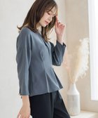 【ケティ/Ketty】のメランジ2WAYカルゼフロントタックブラウス≪手洗い可能≫ 人気、トレンドファッション・服の通販 founy(ファニー) ファッション Fashion レディースファッション WOMEN トップス・カットソー Tops/Tshirt シャツ/ブラウス Shirts/Blouses ペプラム Peplum メランジ Melange ビジネス 仕事 通勤 Business thumbnail ライトグレー|ID: prp329100004178179 ipo3291000000028947228