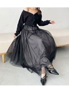 【リリーブラウン/Lily Brown】のボレロカーデセットチュールワンピース 人気、トレンドファッション・服の通販 founy(ファニー) ファッション Fashion レディースファッション WOMEN アウター Coat Outerwear ボレロ Bolero jackets カーディガン Cardigan キャミソール Camisole シャーリング Shirring セットアップ Set Up デコルテ Decolletage ドット Dot フォックス Fox ボレロ Bolero ラグジュアリー Luxury ラップ Wrap ランダム Random リュクス Luxe thumbnail BLK[009]|ID: prp329100004178775 ipo3291000000028949212