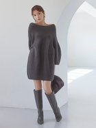 【スナイデル/SNIDEL】のラクーンミニニットワンピース 人気、トレンドファッション・服の通販 founy(ファニー) ファッション Fashion レディースファッション WOMEN ワンピース Dress ニットワンピース Knit Dresses おすすめ Recommend ウェーブ Wave トレンド Trend フレア Flare ロング Long 人気 Popularity thumbnail GRY[006]|ID: prp329100004178794 ipo3291000000029496360