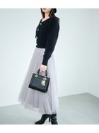 【スナイデル/SNIDEL】のカーデ*チュールスカートセット 人気、トレンドファッション・服の通販 founy(ファニー) ファッション Fashion レディースファッション WOMEN スカート Skirt ウェーブ Wave 今季 This Season スウィート Sweet ストレート Straight チュール Tulle フィット Fit フレア Flare フロント Front リラックス Relax ロング Long ワンショル One Shoulder おすすめ Recommend エレガント 上品 Elegant thumbnail BLK[009]|ID: prp329100004178802 ipo3291000000028949299