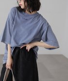 【フリーズマート/FREE'S MART】の硫化染めビッグTシャツ 人気、トレンドファッション・服の通販 founy(ファニー) ファッション Fashion レディースファッション WOMEN トップス・カットソー Tops/Tshirt シャツ/ブラウス Shirts/Blouses ロング / Tシャツ T-Shirts おすすめ Recommend コンパクト Compact トレンド Trend パウダー Powder ビッグ Big ミニスカート Mini Skirt レース Race thumbnail ブルー|ID: prp329100004178814 ipo3291000000028949343