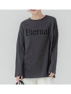 【コカ/COCA】のレギュラーオンスコットンフロッキーロゴプリントTシャツ B|ID:prp329100004179068