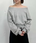 【アルシーヴ/archives】のビジューオフショルスウェット 人気、トレンドファッション・服の通販 founy(ファニー) ファッション Fashion レディースファッション WOMEN トップス・カットソー Tops/Tshirt パーカ Sweats スウェット Sweat オフショル Off Shoulder スウェット Sweat ビジュー Bijou ボトム Bottom ワンショル One Shoulder thumbnail GRAY|ID: prp329100004179155 ipo3291000000029167647