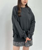 【アルシーヴ/archives】のピグメントルーズスウェット 人気、トレンドファッション・服の通販 founy(ファニー) ファッション Fashion レディースファッション WOMEN トップス・カットソー Tops/Tshirt パーカ Sweats スウェット Sweat おすすめ Recommend スウェット Sweat ベーシック Basic ワンポイント One Point thumbnail BLACK|ID: prp329100004179160 ipo3291000000029167651