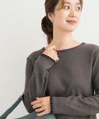 【アーバンリサーチ ドアーズ/URBAN RESEARCH DOORS】の刺繍ワッフルTシャツ 人気、トレンドファッション・服の通販 founy(ファニー) ファッション Fashion レディースファッション WOMEN トップス・カットソー Tops/Tshirt シャツ/ブラウス Shirts/Blouses ロング / Tシャツ T-Shirts 2024年 2024 2024-2025秋冬・A/W Aw/Autumn/Winter/Fw/Fall/2024-2025 A/W・秋冬 Aw・Autumn/Winter・Fw・Fall-Winter 冬 Winter おすすめ Recommend インナー Inner カットソー Cut And Sew サロペット Overalls シンプル Simple ワッフル Waffle thumbnail CCL×BLK|ID: prp329100004179320 ipo3291000000029622945