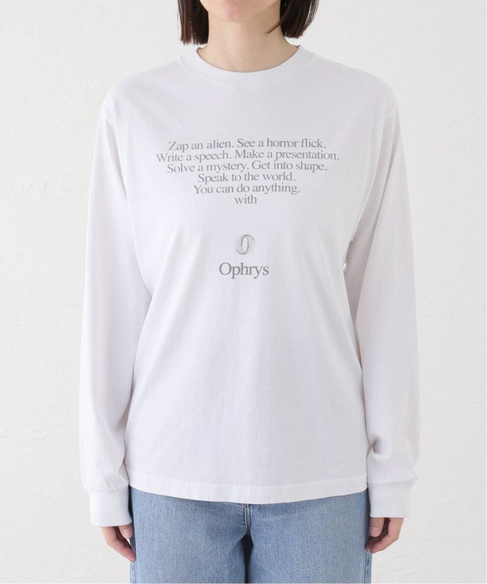 【プラージュ/Plage】のophrys / オフリス 別注 L/SL TEEシャツ/DEPARTM ENT2-2 インテリア・キッズ・メンズ・レディースファッション・服の通販 founy(ファニー) https://founy.com/ ファッション Fashion レディースファッション WOMEN トップス・カットソー Tops/Tshirt シャツ/ブラウス Shirts/Blouses 別注 Special Order |ID: prp329100004179327 ipo3291000000029155946