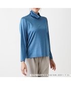 【レリアンプラスハウス/Leilian PLUS HOUSE】のカットソー 人気、トレンドファッション・服の通販 founy(ファニー) ファッション Fashion レディースファッション WOMEN トップス・カットソー Tops/Tshirt カットソー Cut and Sewn カットソー Cut And Sew シンプル Simple ハイネック High Neck エレガント 上品 Elegant thumbnail ブルー系|ID: prp329100004179382 ipo3291000000029039160