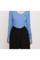 【スライ/SLY】のMETAL PLATE BASIC トップス 人気、トレンドファッション・服の通販 founy(ファニー) ファッション Fashion レディースファッション WOMEN トップス・カットソー Tops/Tshirt インナー Inner ビスチェ Bustier プレート Plate thumbnail BLU|ID: prp329100004179387 ipo3291000000028951319