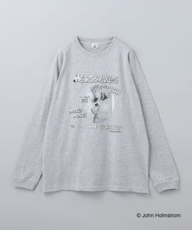 【ビューティ&ユース ユナイテッドアローズ/BEAUTY&YOUTH / UNITED ARROWS】 6(ROKU JOHN HOLMSTROM HEART BRAKES GRAY Tシャツ人気、トレンドファッション・服の通販 founy(ファニー) ファッション Fashion レディースファッション WOMEN トップス・カットソー Tops/Tshirt シャツ/ブラウス Shirts/Blouses ロング / Tシャツ T-Shirts インナー Inner グラフィック Graphic ジャケット Jacket スリーブ Sleeve プリント Print ロング Long |ID:prp329100004179404