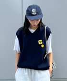 【チャオパニックティピー/CIAOPANIC TYPY】のワッペンニットベスト 人気、トレンドファッション・服の通販 founy(ファニー) ファッション Fashion レディースファッション WOMEN アウター Coat Outerwear トップス・カットソー Tops/Tshirt ニット Knit Tops ベスト/ジレ Gilets/Vests おすすめ Recommend インナー Inner シンプル Simple ジャケット Jacket ベスト Vest thumbnail ネイビー|ID: prp329100004179486 ipo3291000000028952823