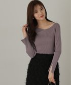 【プロポーション ボディドレッシング/PROPORTION BODY DRESSING】のニュアンスラメリブニット 24AW 人気、トレンドファッション・服の通販 founy(ファニー) ファッション Fashion レディースファッション WOMEN トップス・カットソー Tops/Tshirt ニット Knit Tops 2024年 2024 2024-2025秋冬・A/W Aw/Autumn/Winter/Fw/Fall/2024-2025 スリット Slit デコルテ Decolletage リブニット Rib Knit thumbnail チャコール2|ID: prp329100004179489 ipo3291000000028952952