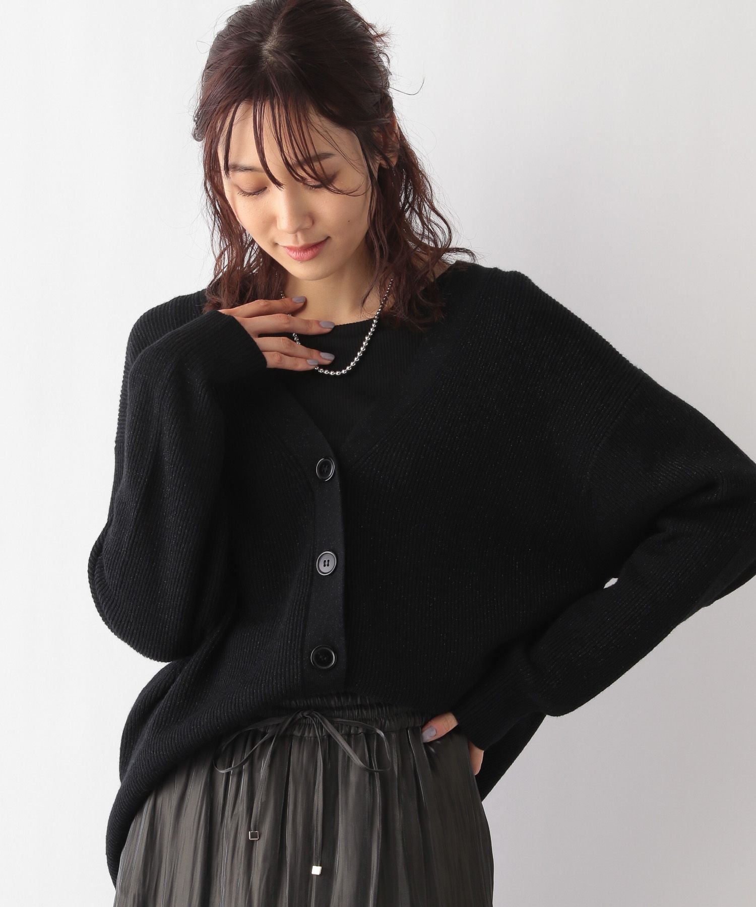 【グローバルワーク/GLOBAL WORK】のラメニットVCD 人気、トレンドファッション・服の通販 founy(ファニー) 　ファッション　Fashion　レディースファッション　WOMEN　トップス・カットソー　Tops/Tshirt　ニット　Knit Tops　カーディガン　Cardigan　シャイニー　Shiny　トレンド　Trend　ホリデーシーズン　Holiday　 other-1|ID: prp329100004179499 ipo3291000000029052096