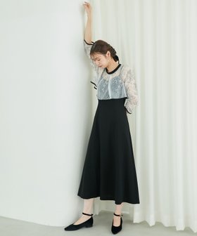 【マジェスティック レゴン/MAJESTIC LEGON】のレースボレロ2WAYキャミドレス 人気、トレンドファッション・服の通販 founy(ファニー) ファッション Fashion レディースファッション WOMEN アウター Coat Outerwear ボレロ Bolero jackets トップス・カットソー Tops/Tshirt キャミソール / ノースリーブ No Sleeves ワンピース Dress ドレス Party Dresses キャミワンピース Cami Dress ギャザー Gather クラシカル Classical セットアップ Set Up ダウン Down デコルテ Decolletage パイピング Piping ボレロ Bolero レース Race 再入荷 Restock/Back In Stock/Re Arrival エレガント 上品 Elegant 結婚式 Wedding Ceremony 披露宴 Wedding Reception 二次会 Wedding Party |ID:prp329100004179675