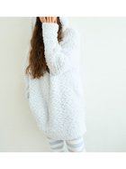 【ジェラート ピケ/gelato pique】の【PIQUE MONSTER】BIGフーディ 人気、トレンドファッション・服の通販 founy(ファニー) ファッション Fashion レディースファッション WOMEN おすすめ Recommend ビッグ Big ボトム Bottom ボーダー Border モコモコ Fluffy ラベンダー Lavender レギンス Leggings 犬 Dog 猫 Cat thumbnail MNT[021]|ID: prp329100004180628 ipo3291000000028957962