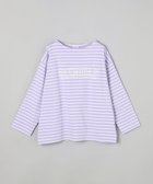 【コーエン/COEN】のカレッジプリントバスクシャツ LILAC|ID: prp329100004180680 ipo3291000000029051684