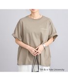 【コーエン/COEN】のYALE別注ビッグシルエットTシャツ BEIGE|ID: prp329100004180716 ipo3291000000029188908