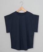 【コーエン/COEN】の【RONEL】クリアスムース切替フレンチスリーブカットソー NAVY|ID: prp329100004180726 ipo3291000000029188937