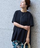 【コーエン/COEN】の【WEB限定】フハクドッキングバックプリーツTシャツ BLACK|ID: prp329100004180788 ipo3291000000029189071