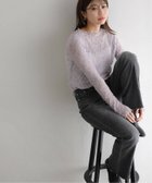 【ラ トータリテ/La TOTALITE】のストレッチレースカットソー 人気、トレンドファッション・服の通販 founy(ファニー) ファッション Fashion レディースファッション WOMEN トップス・カットソー Tops/Tshirt カットソー Cut and Sewn 2024年 2024 2024-2025秋冬・A/W Aw/Autumn/Winter/Fw/Fall/2024-2025 インナー Inner カットソー Cut And Sew カーディガン Cardigan キャミ Cami スウェット Sweat ストレッチ Stretch フィット Fit フェミニン Feminine レース Race 今季 This Season 冬 Winter 春 Spring 秋 Autumn/Fall thumbnail パープル E|ID: prp329100004180806 ipo3291000000028966466