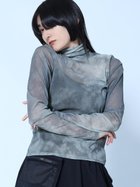 【ラシュッド/LASUD】のタイダイシアーチュールインナー 人気、トレンドファッション・服の通販 founy(ファニー) ファッション Fashion レディースファッション WOMEN インナー Inner スウェット Sweat ストレッチ Stretch 冬 Winter thumbnail グレー|ID: prp329100004180817 ipo3291000000030010222