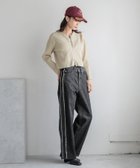 【ローリーズファーム/LOWRYS FARM】のCONE/ワイドストレートパンツ 人気、トレンドファッション・服の通販 founy(ファニー) ファッション Fashion レディースファッション WOMEN パンツ Pants おすすめ Recommend アメリカン American クラシック Classic コンパクト Compact ストレート Straight デニム Denim フリンジ Fringe ワイド Wide ヴィンテージ Vintage 定番 Standard thumbnail ブラックフリンジ09|ID: prp329100004180822 ipo3291000000028966531