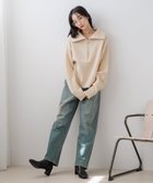 【ローリーズファーム/LOWRYS FARM】のハイZIPプルオーバーニットLS 人気、トレンドファッション・服の通販 founy(ファニー) ファッション Fashion レディースファッション WOMEN トップス・カットソー Tops/Tshirt ニット Knit Tops プルオーバー Pullover おすすめ Recommend クール Cool ジップ Zip 畦 Ridge thumbnail アイボリー08|ID: prp329100004180831 ipo3291000000028966585