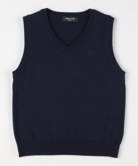 【コムサイズム/COMME CA ISM / KIDS】のベーシック ニット ベスト(140-160cm) 人気、トレンドファッション・服の通販 founy(ファニー) ファッション Fashion キッズファッション KIDS アクリル Acrylic コンパクト Compact ベスト Vest ベーシック Basic ワンポイント One Point 人気 Popularity 吸水 Water Absorption |ID:prp329100004180869