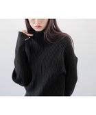 【ローリーズファーム/LOWRYS FARM】の【yuw】ワイドリブハイネックプルオーバー 人気、トレンドファッション・服の通販 founy(ファニー) ファッション Fashion レディースファッション WOMEN トップス・カットソー Tops/Tshirt プルオーバー Pullover ショルダー Shoulder ハイネック High Neck ワイドリブ Wide Rib thumbnail ブラック09|ID: prp329100004180872 ipo3291000000028966769