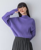 【ローリーズファーム/LOWRYS FARM】の【yuw】ワイドリブハイネックプルオーバー 人気、トレンドファッション・服の通販 founy(ファニー) ファッション Fashion レディースファッション WOMEN トップス・カットソー Tops/Tshirt プルオーバー Pullover ショルダー Shoulder ハイネック High Neck ワイドリブ Wide Rib thumbnail パープル95|ID: prp329100004180872 ipo3291000000028966776