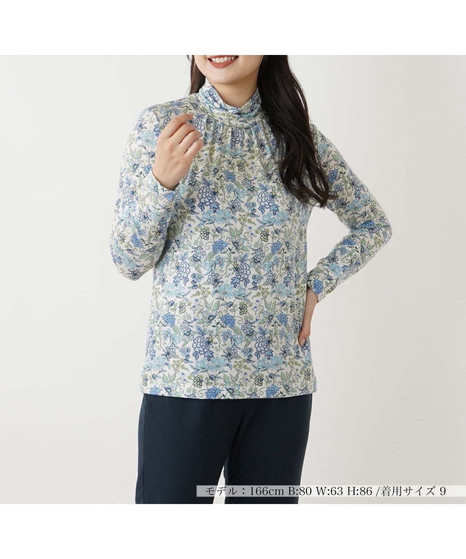 【レリアン/LEILIAN】のカットソー 人気、トレンドファッション・服の通販 founy(ファニー) 　ファッション　Fashion　レディースファッション　WOMEN　トップス・カットソー　Tops/Tshirt　カットソー　Cut and Sewn　カットソー　Cut And Sew　ギャザー　Gather　シンプル　Simple　タートルネック　Turtleneck　フィット　Fit　リラックス　Relax　エレガント 上品　Elegant　 other-1|ID: prp329100004180925 ipo3291000000029039152