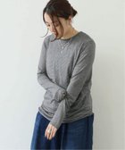 【その他のブランド/Other】のシアージャージ クルーネックプルオーバー 人気、トレンドファッション・服の通販 founy(ファニー) ファッション Fashion レディースファッション WOMEN トップス・カットソー Tops/Tshirt プルオーバー Pullover 2024年 2024 2024-2025秋冬・A/W Aw/Autumn/Winter/Fw/Fall/2024-2025 おすすめ Recommend なめらか Smooth インナー Inner カシミヤ Cashmere シアー Sheer シルク Silk ジャケット Jacket ジャージー Jersey スウェット Sweat ストレッチ Stretch ボーダー Border thumbnail グレー|ID: prp329100004180942 ipo3291000000029167687