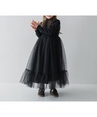 【リジェール/riziere / KIDS】のチュール切り替えドレスワンピース 人気、トレンドファッション・服の通販 founy(ファニー) ファッション Fashion キッズファッション KIDS ワンピース Dress/Kids カットソー Cut And Sew チュール Tulle ティアード Tiered ドレス Dress 人気 Popularity 結婚式 Wedding Ceremony thumbnail BLACK|ID: prp329100004180975 ipo3291000000028967113