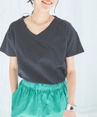 【コーエン/COEN】のUSAコットンVネックTシャツ 人気、トレンドファッション・服の通販 founy(ファニー) ファッション Fashion レディースファッション WOMEN トップス・カットソー Tops/Tshirt シャツ/ブラウス Shirts/Blouses ロング / Tシャツ T-Shirts Vネック V-Neck シンプル Simple デコルテ Decolletage ベーシック Basic リラックス Relax 人気 Popularity 定番 Standard thumbnail BLACK|ID: prp329100004180988 ipo3291000000029189339