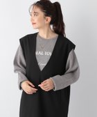 【グローバルワーク/GLOBAL WORK】のメルティロゴプルオーバー/906664 人気、トレンドファッション・服の通販 founy(ファニー) ファッション Fashion レディースファッション WOMEN トップス・カットソー Tops/Tshirt プルオーバー Pullover なめらか Smooth フロント Front thumbnail グレー×アイボリーロゴ12|ID: prp329100004181083 ipo3291000000029523445