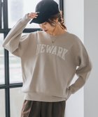 【グローバルワーク/GLOBAL WORK】のメルティロゴプルオーバー/906664 人気、トレンドファッション・服の通販 founy(ファニー) ファッション Fashion レディースファッション WOMEN トップス・カットソー Tops/Tshirt プルオーバー Pullover なめらか Smooth フロント Front thumbnail グレージュ×アイボリーロゴ50|ID: prp329100004181083 ipo3291000000029523449