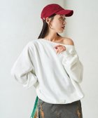 【フリークスストア/FREAK'S STORE】のオフショルダー 裏起毛 スウェット プルオーバー【限定展開】 24AW オフホワイト|ID: prp329100004181102 ipo3291000000028967885